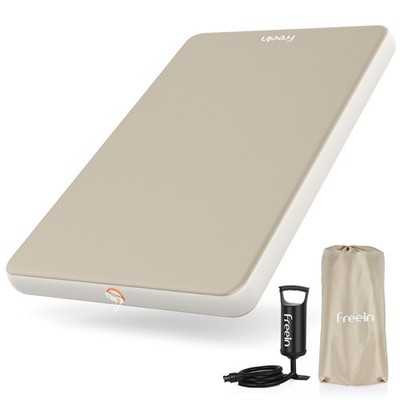 4'' Drop Stitch Camping Sleeping Pad, Inflatable Air Mattress with Firm 7 PSI ...