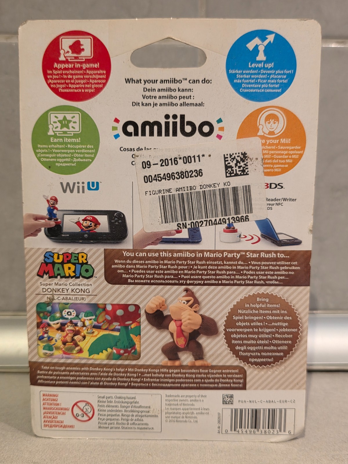 Amiibo Donkey Kong Neuf Figurine Interactive Switch et Wii U - 4
