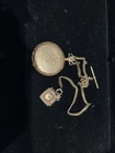 Vintage/Antique Elgin Pocket Watch And Chain, 15 Jewels, Works, Beautiful