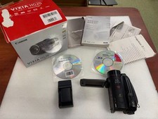 Canon VIXIA HG20 60GB HDD Digital Camcorder Black GOOD/TESTED