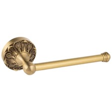Antique Brass Toilet Paper Holder Bathroom Tissue Roll Wall Mount Vintage Gold