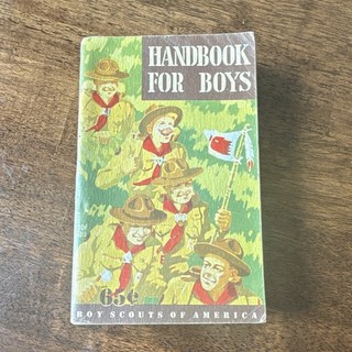 Boy Scouts of America Handbook for Boys Book/Manual Scouts Manual