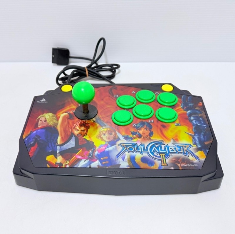 Hori Namco Soulcalibur 2 Arcade Stick Joystick Controller for Playstation 2 Work