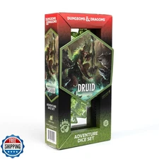 DandD Adventure Dice (Druid Class: Green)