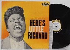 "Here's LITTLE RICHARD" LP (Specialty 100, orig '57 DG Mono) 1st Press w/ Extras