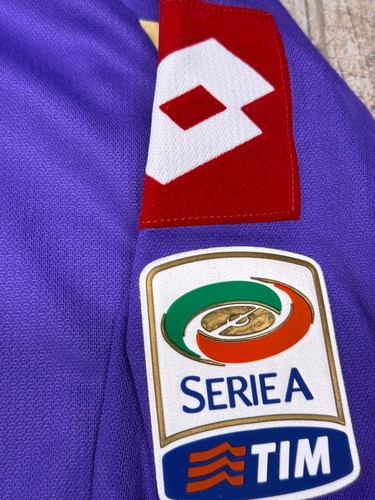 maglia calcio Fiorentina vintage MUTU Lotto Save The Children MAZDA 2010 2011 XL - Foto 4 di 12