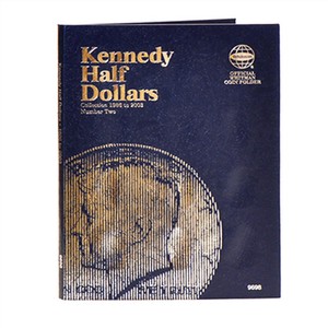Blue Coin Folder 9698 ***Kennedy Half Dollar #2 1986-2003 Album/Folder