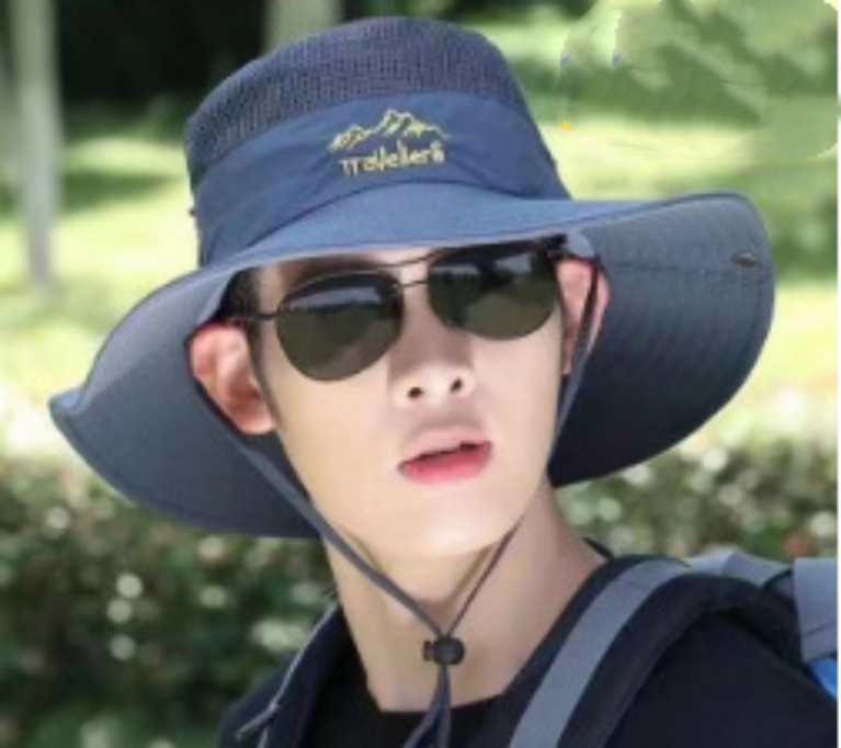 APL Cappello da Sole alla Moda da Esterno con Rete Traspirante e Passante Regolabile