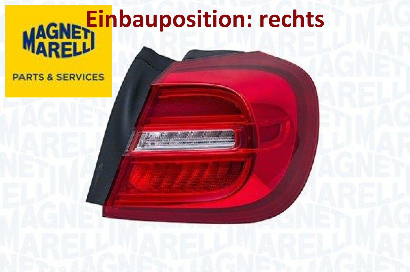 MAGNETI MARELLI 714021130855 Heckleuchte rechts Rücklicht Hecklicht