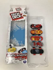 Tech Deck Bendy Boards Rubberized Fingerboards Pack of 5