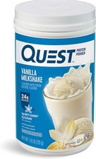 Quest Protein Powder, Vanilla Milkshake, 24g Protein, 1.6 lbs