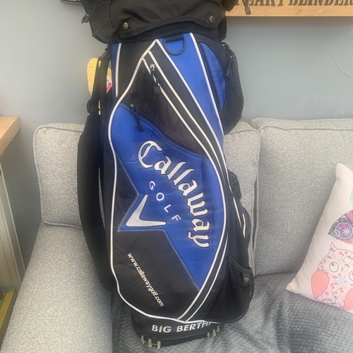 Callaway Golf blue / black Professional Golf Bag great condition.