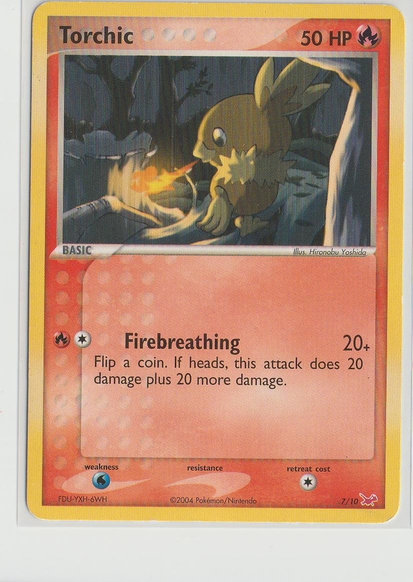 TORCHIC 7/10 EX Trainer Kit Latias Pokemon LP