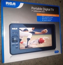 RCA Portable 7" Widescreen LCD Digital TV Brand New