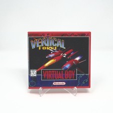 Vertical Force - Item & Manual - Very Good Condition - Tested - Virtual Boy