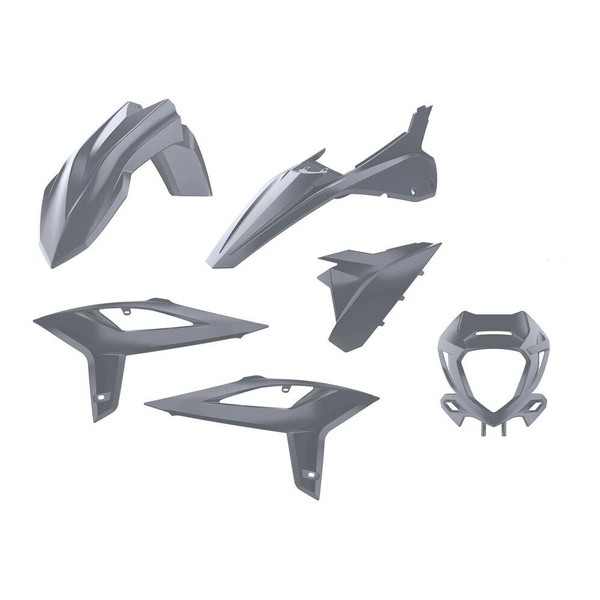 Polisport Komplettes Karosserie-Kit Plastikkit Beta RR020- Grey-image