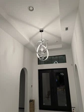 Craftmade 42722-CH-LED Anillo LED 21 inch Chrome Pendant Ceiling Light