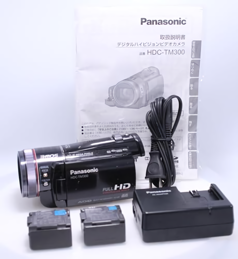 Panasonic デジタルハイビジョンビデオカメラ HDC-TM300 【公式通販】