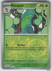 Metapod 002/159 Common Reverse Holo Journey Together