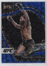 2021 Panini Select UFC Octagonside Blue Disco Prizm 19/99 Michael Chiesa 0oa7