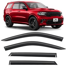 Sun Rain Visors Wind Rain Guards for 2011-2026 Dodge Durango SHATTERPROOF