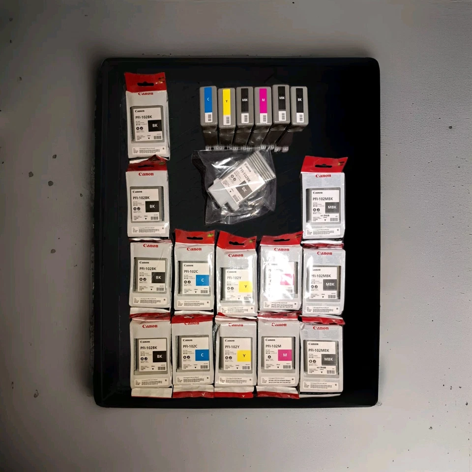 Canon iPF710 36" Large Format Inkjet Printer - 20x Ink - 6x 500' Paper - PACKAGE - Image 2 of 4