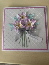 Handmade Luxury  Birthday/ Occasion Card  Personalised