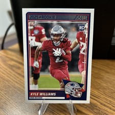 2025 Score - Rookies Kyle Williams #57 Scorecard (RC) patriots 