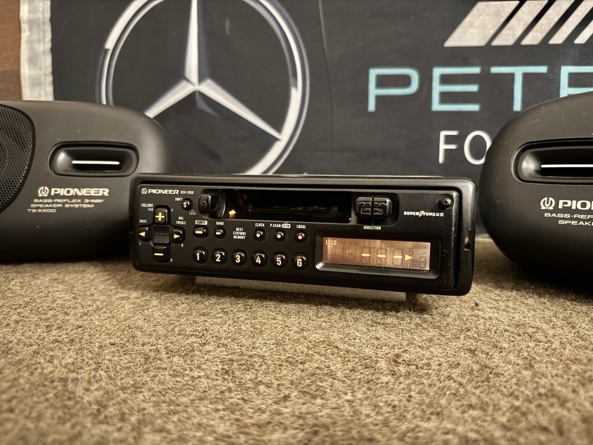 PIONEER KEH-2650 Car Radio LW/MW/FM Cassette Player Old-School | eBay