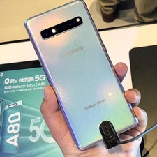 Samsung Galaxy S10 5G G977B 512GB Factory Unlocked Smartphone Open Box Silver A