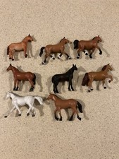 Vintage Funrise International Animal Show Lot Of 8 Horses Collection 1988