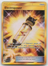 Electropower (Secret) Gold Rare Holo SM - Lost Thunder 232/214 NM on eBay