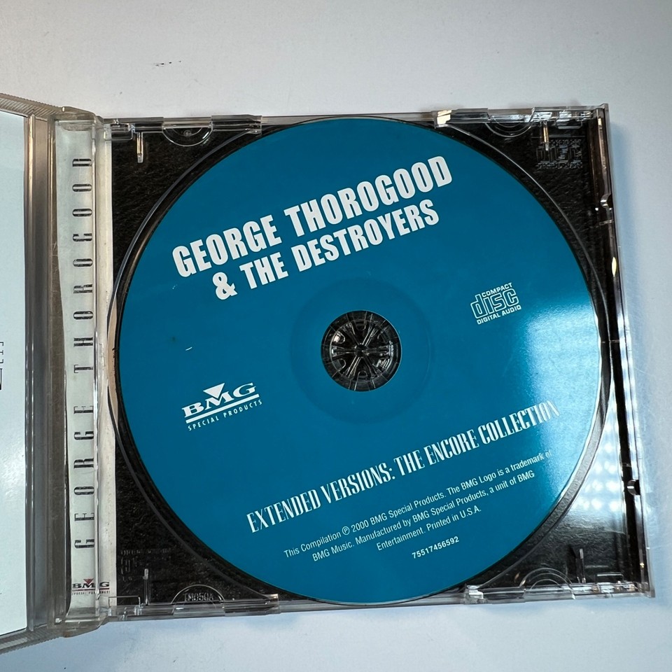George Thorogood Extended Versions CD Encore Collection BMG Live Blues ...