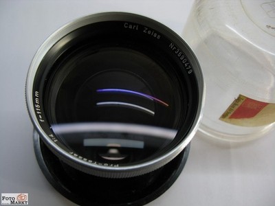 Carl Zeiss Tele-Objektiv Pro-Tessar 1:4/115 mm lens für Contaflex Super BC