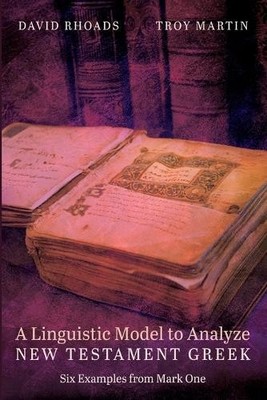 David Rhoads Tr A Linguistic Model to Analyze New Testam (Paperback) (UK IMPORT)