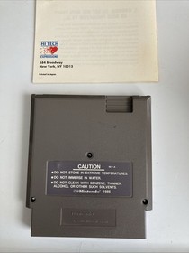 Orb 3D NES Nintendo Game Cartridge + Instruction Manual Authentic & With A Case!