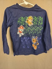 Nickelodeon Paw Patrol Longsleeve Size 4T Shirt Navy Blue