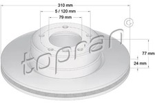 Disque de frein BMW 745