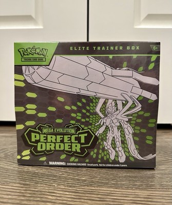 FAST SHIP Pokemon Mega Evolution Perfect Order Elite Trainer Box ETB New Sealed