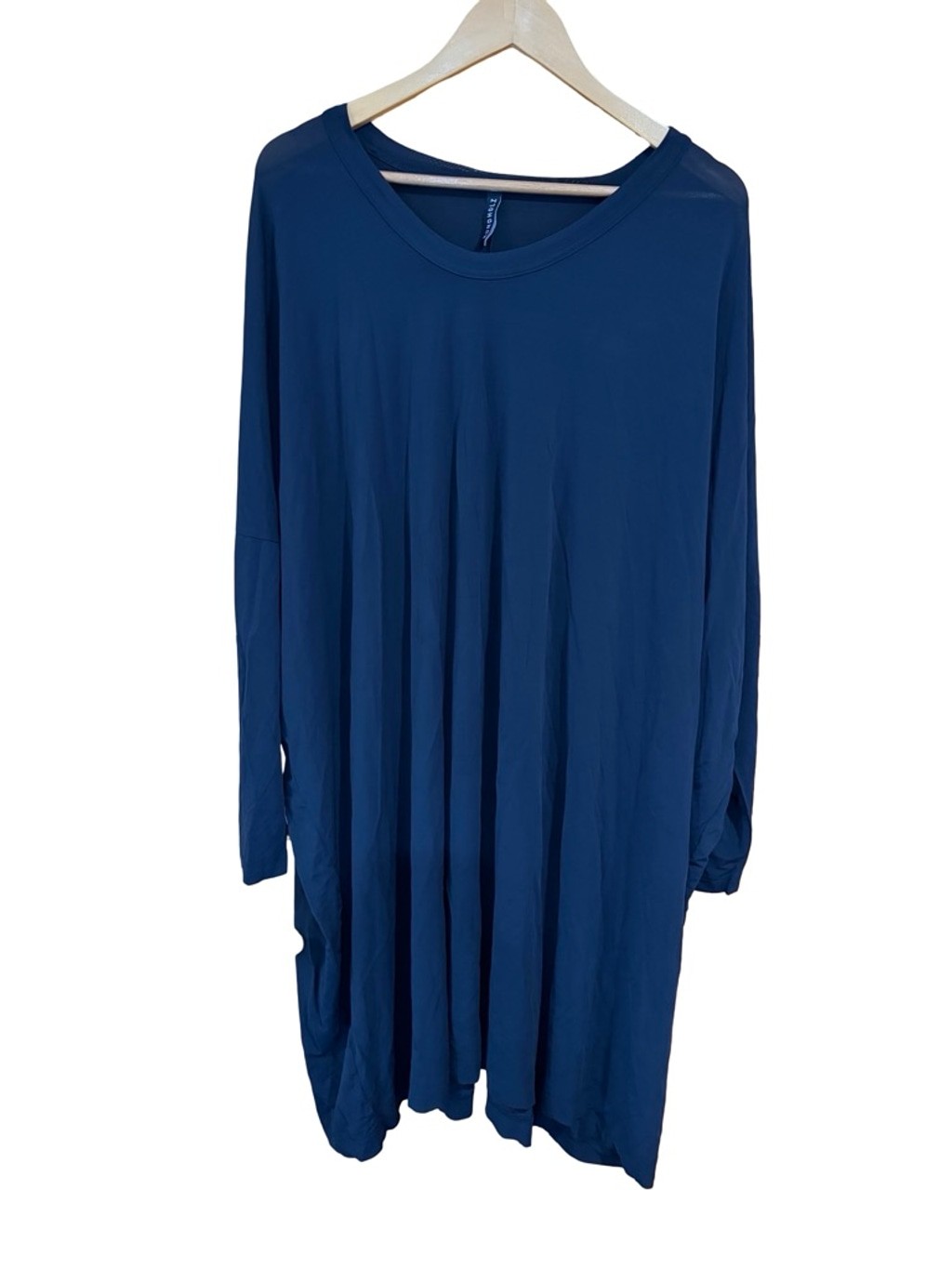 Rundholz Black Oversized Cocoon Maxi Dress OS Avant Garde Lagenlook
