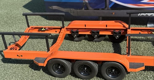 Traxxas TRA10350 BOAT TRAILER for Spartan / M41 assembled With Lights And More! - Picture 10 of 13