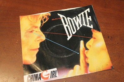 DAVID BOWIE CHINA GIRL / SHAKE IT 45 RPM RECORD