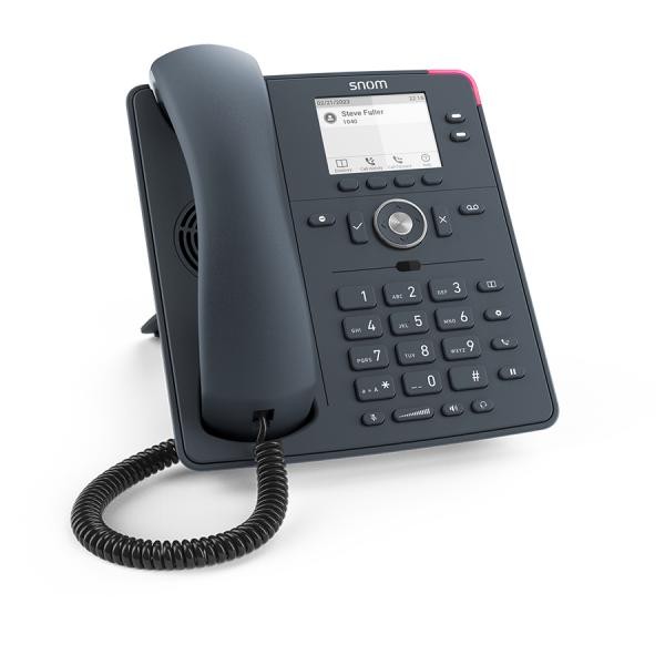 TELEFONO SNOM D140 W/O PS BLACK - Immagine 2
