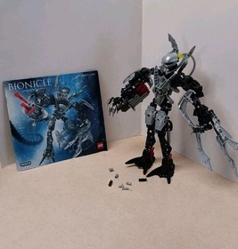 Bionicle Warriors Hydraxon 8923 with Cordak Blaster And Manual Incomplete? Read