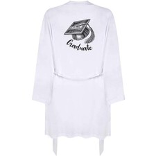 Small 'University Graduate Mortar Board' Adult Dressing Robe / Gown (RO00108170)