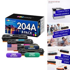 GPC Image Compatible Toner Cartridge for HP 204A CF510A CF511A