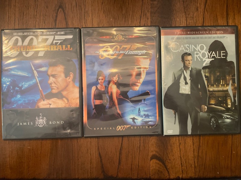 James Bond Movies DVD