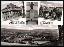 AK St. Wendel /Saar, Altes Rathaus, Wendelinu...
