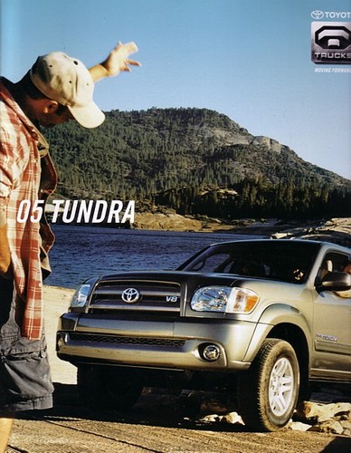 2005 TOYOTA TUNDRA sales brochure catalog 05 US Limited SR5 V8