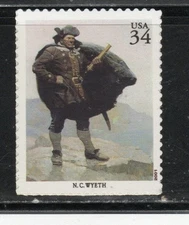 3502R * N C WYETH ~ ILLUSTRATORS * U.S. POSTAGE Stamp MNH